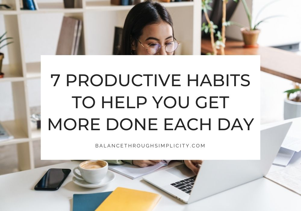 How to Improve Productivity: Simple Habits That Lead to Big Results