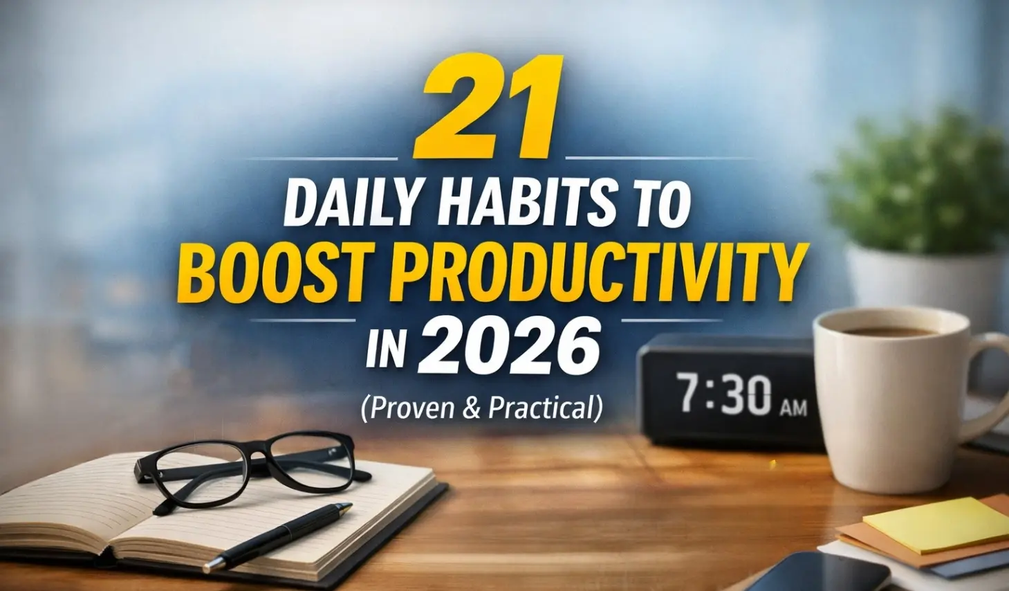 Best Productivity Tips 2026: Proven Ways to Save Time & Get More Done